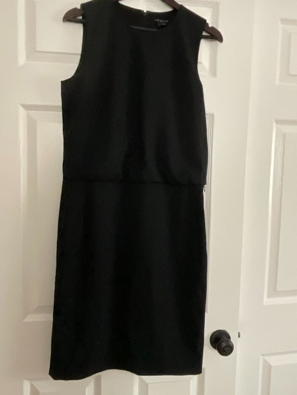 Theory Black Dress Size 8